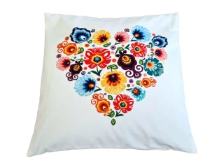 Pohankový polštář Srdce, 35 cm