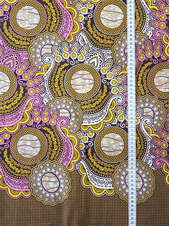 Africká Bavlněná Látka Premium - J193