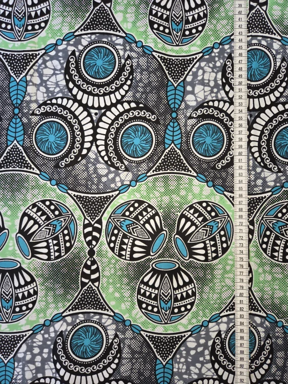 Africká Bavlněná Látka Standard W092