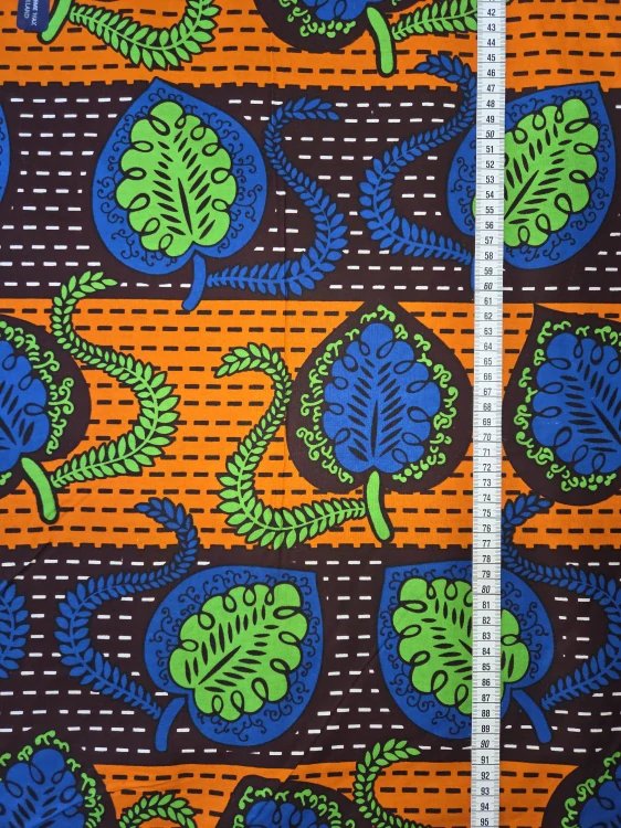 Africká Bavlněná Látka Standard A365 - II. Jakost