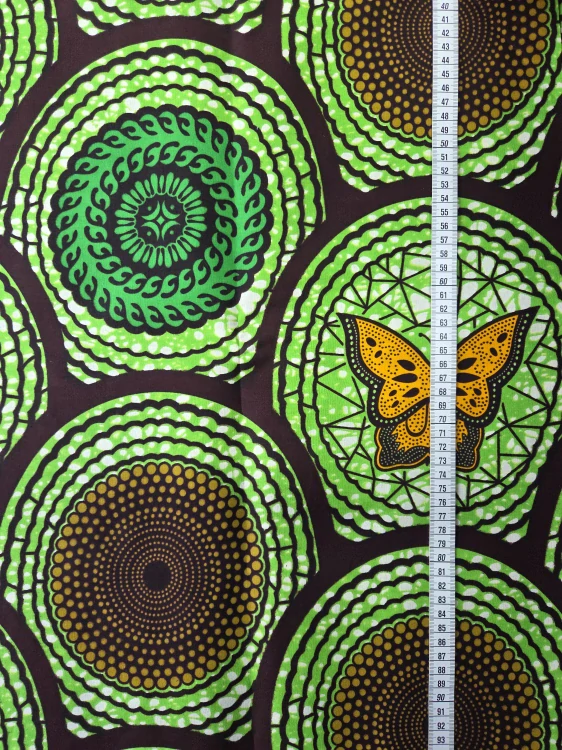 Africká Bavlněná Látka Standard A372 - II. Jakost