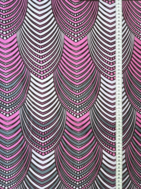 Africká Bavlněná Látka Premium - J275