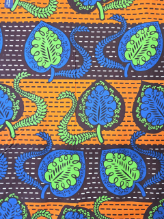 Africká Bavlněná Látka Standard A365 - II. Jakost
