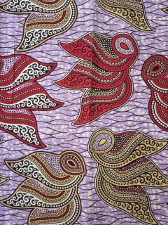 Africká Bavlněná Látka Premium - J230