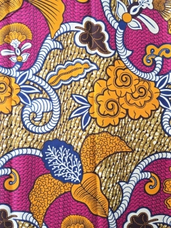 Africká Bavlněná Látka Standard A305 - II. Jakost