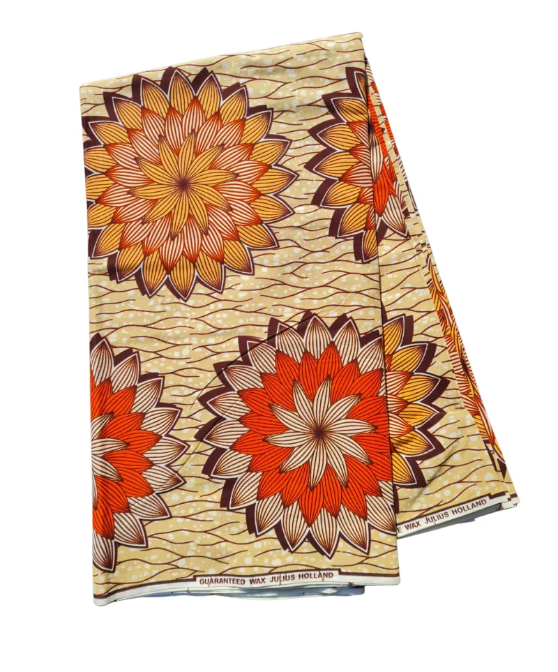 Africká Bavlněná Látka Premium - J185