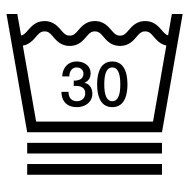 Praní max 30 stupňů - jemný